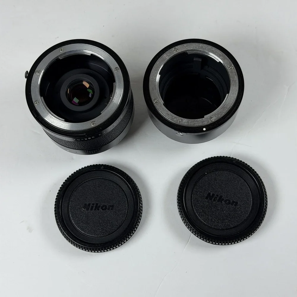 Nikon TC-200 2x Teleconverter & PK-13‎ 27.5mm Extension Tube Lot B-15